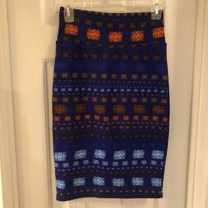Box Print Cassie Skirt